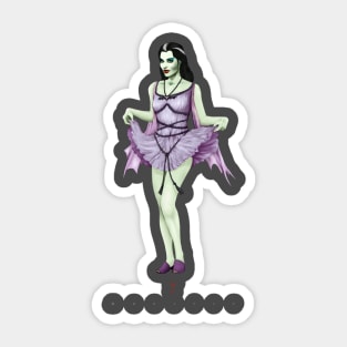 ☿ - Lily Munster - LOH Sticker